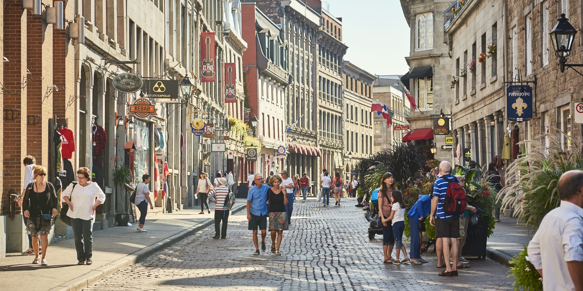 Les rues piétonnes cet été 2024 à Montréal