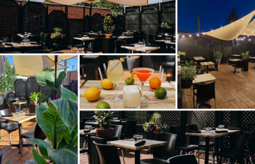 Le restaurant Rose-Marie et sa terrasse sur le toit à Montréal