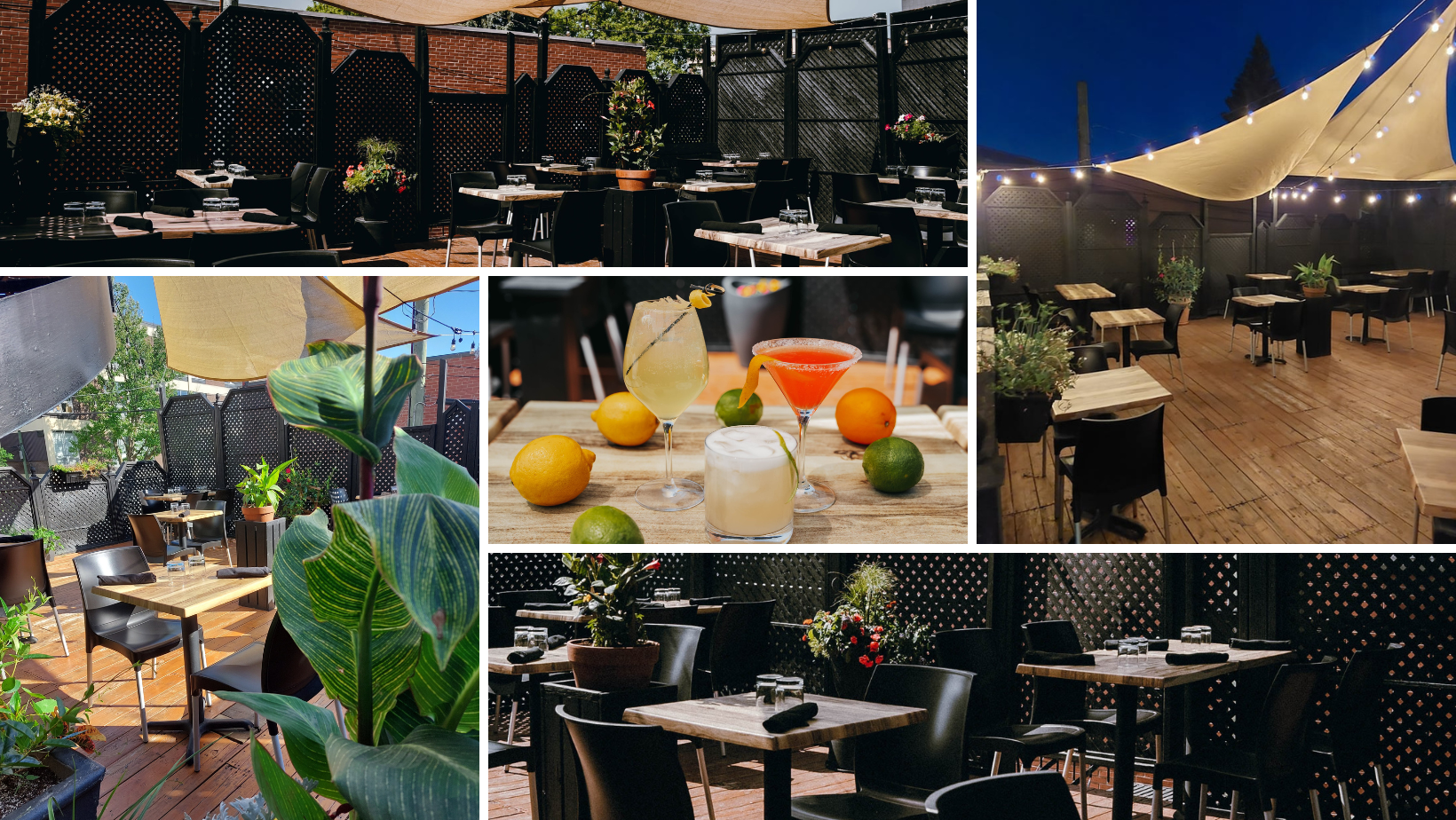 Le restaurant Rose-Marie et sa terrasse sur le toit à Montréal