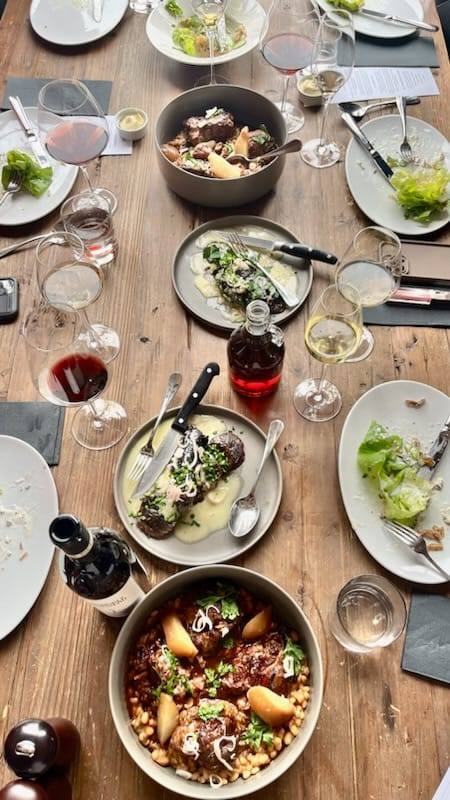 Le chef Hakim Chajar propose un superbe menu du temps des sucres à son restaurant de Dunham